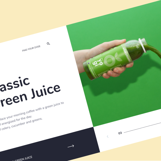 Juice product frontend